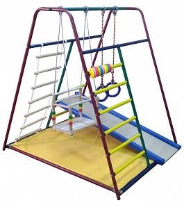  ДСК - Веселый малыш Mini, горка мягкий бортик (Вертикаль, Mini_горка мягкий бортик)